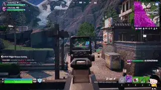 Streamer falling into a canyon